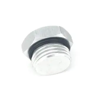 

1/2" BSP Male Thread Solid Aluminum Hex Head End Cap Plug Pipe Fitting Connector Adapter