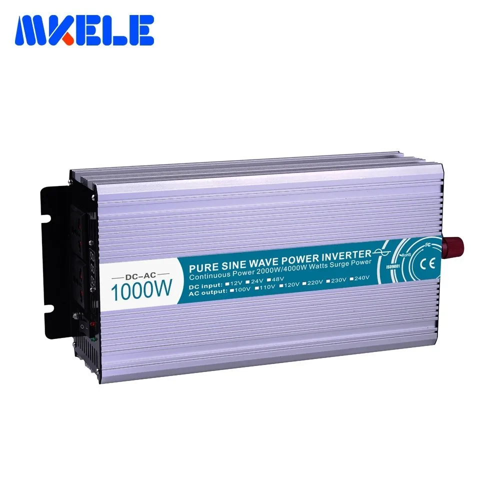 

Power Inverter 1000W 12/24/48V DC-AC110/220V Power Supply Switch On-board Charger Pure Sine Wave Inverter