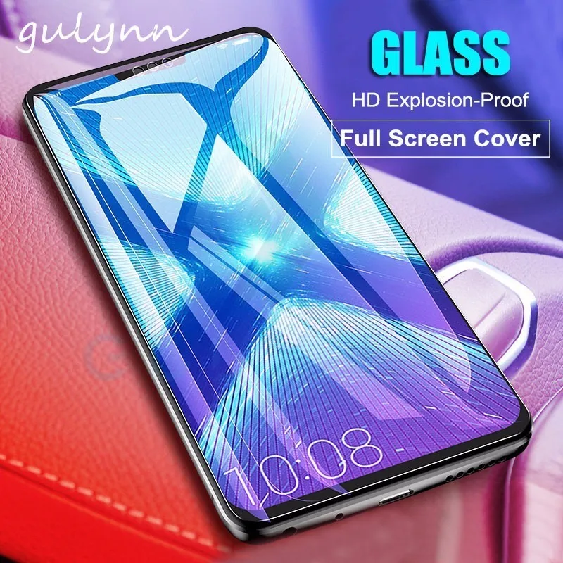 Защитное стекло закаленное для Huawei P40 lite Mate 30X10 Honor 20 9X Lite | Мобильные телефоны и