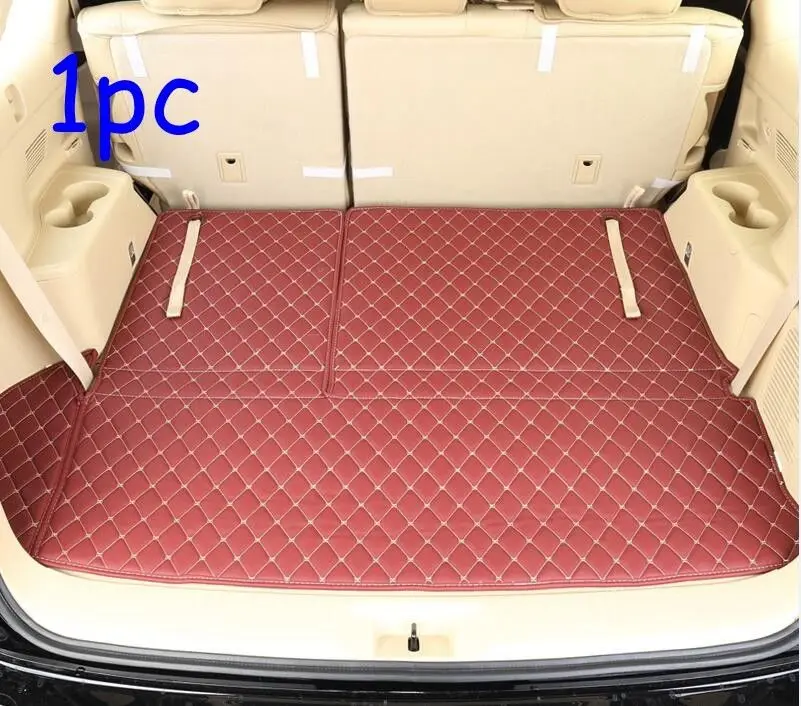 1/3/5 шт. кожаный коврик для багажника автомобиля Toyota Highlander 2015 2018| |