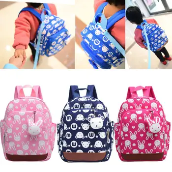 

Toddler Kids Children Girls Cartoon Rabbit Animal Backpack School Bag Rucksack