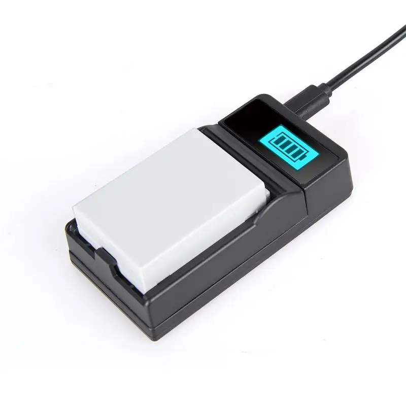 2PCS Camera Batteries LCD Camera Battery Charger with Single USB Port USB Cable for Canon LP-E8 Digital Camera 2PCS Camera Batteries LCD Camera Battery Charger with Single USB Port USB Cable for Canon LP-E8 Digital Camera