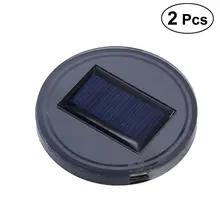 Набор из 2 USB солнечные коврик против скольжения автомобилей держатель электродов интерьера атмосферу светодио дный огни для авто автомобиль