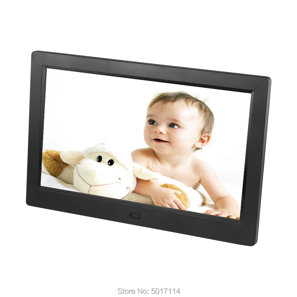 10 дюймовый светодиодный Подсветка HD 1024*600 полный Функция цифровая фоторамка