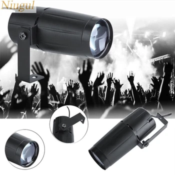 

5W RGBW LED Beam Effect Spotlight Stage Light Ball Rotating Spot Lamp For DJ Disco Bar KTV Party Stage Lighting LED Pispot Light