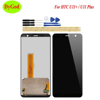 

DyGod For HTC U11+ U11 Plus LCD Display Screen Touch Complete Digitizer Replacement Part LCD Screen Display Combo+Tools