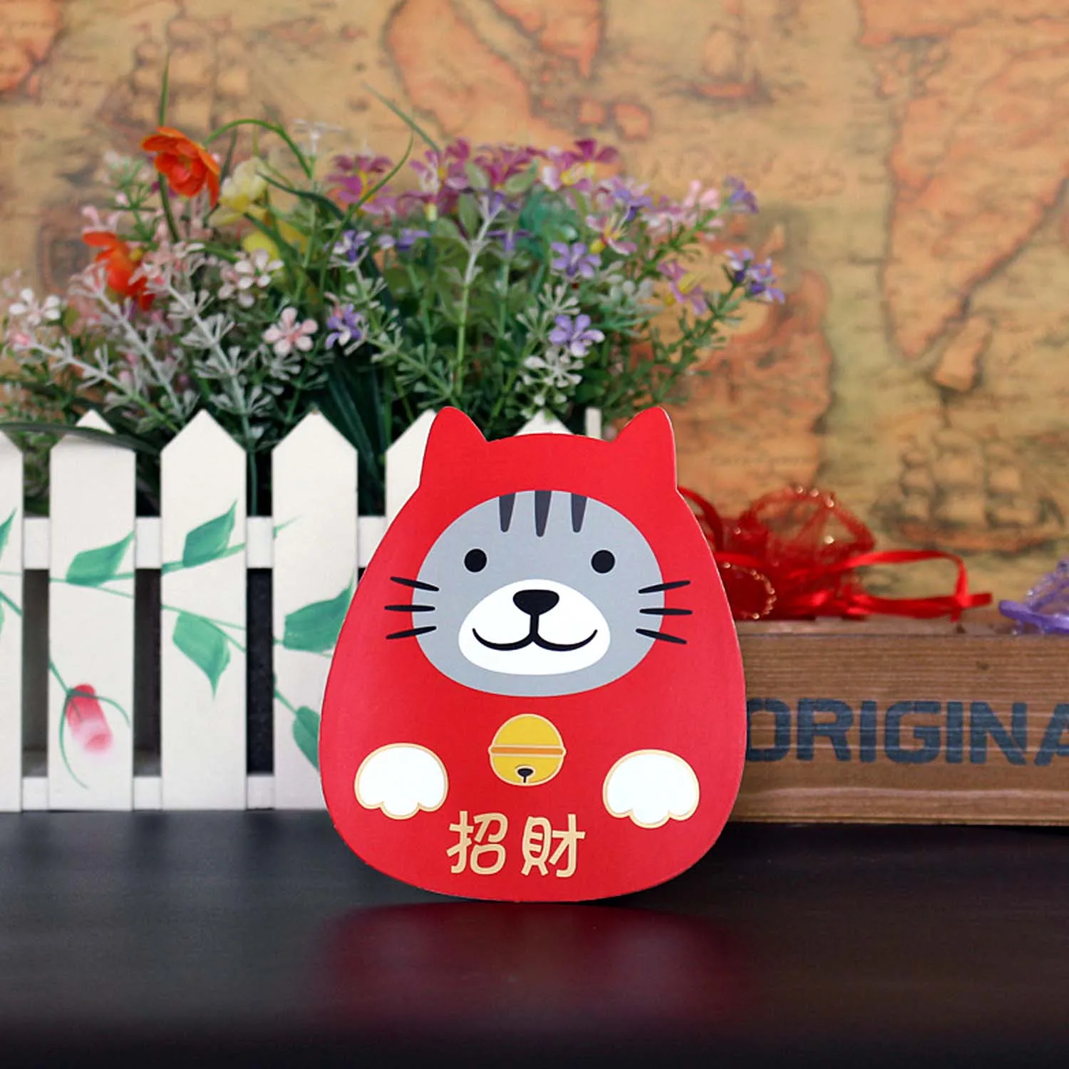 20 шт 5 стилей милый мультфильм китайский год красный конверты Hong Bao год свиньи фестиваль счастливый конверт для денег