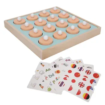

Montessori Children Toys Memory Training Matching Pair Game Child Animal Memory Chess Match Family Board Early learning Game