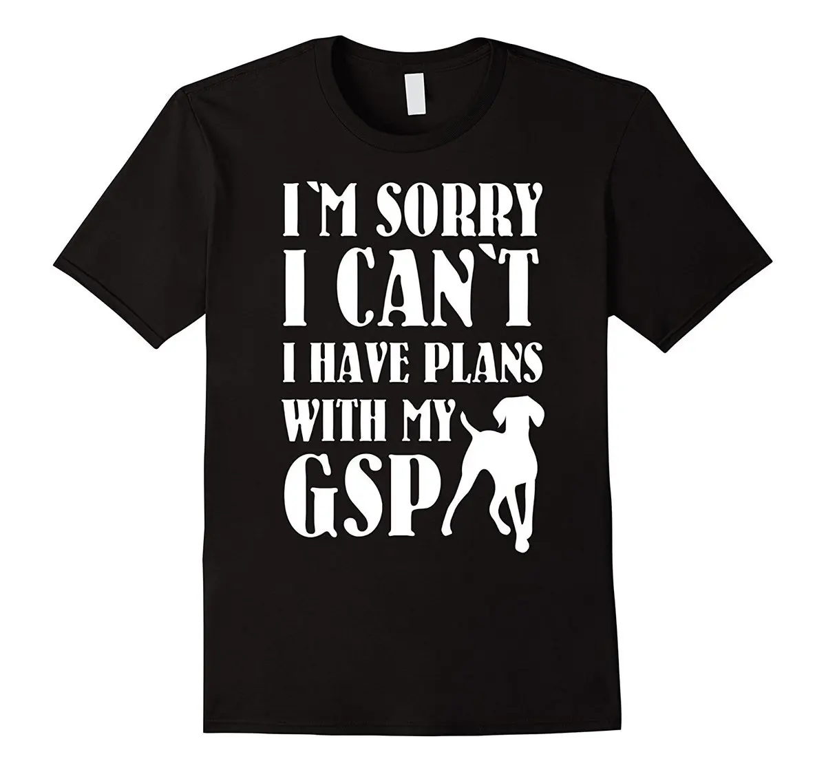 

German Shorthair Pointer Shirt Plans with My GSP Tee Shirt High Quality Custom Printed Tops Hipster Tees T-Shirt