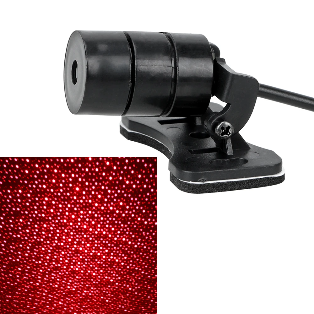 

LEEPEE Car Roof Light Starry Projection DJ Music Sound Lamp Interior Modification Car Star Lights Spotlight