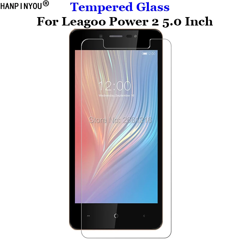 Закаленное стекло 9H 2.5D для Leagoo Power 2 Премиум Защитная пленка 5 0&quot|Защитные стёкла