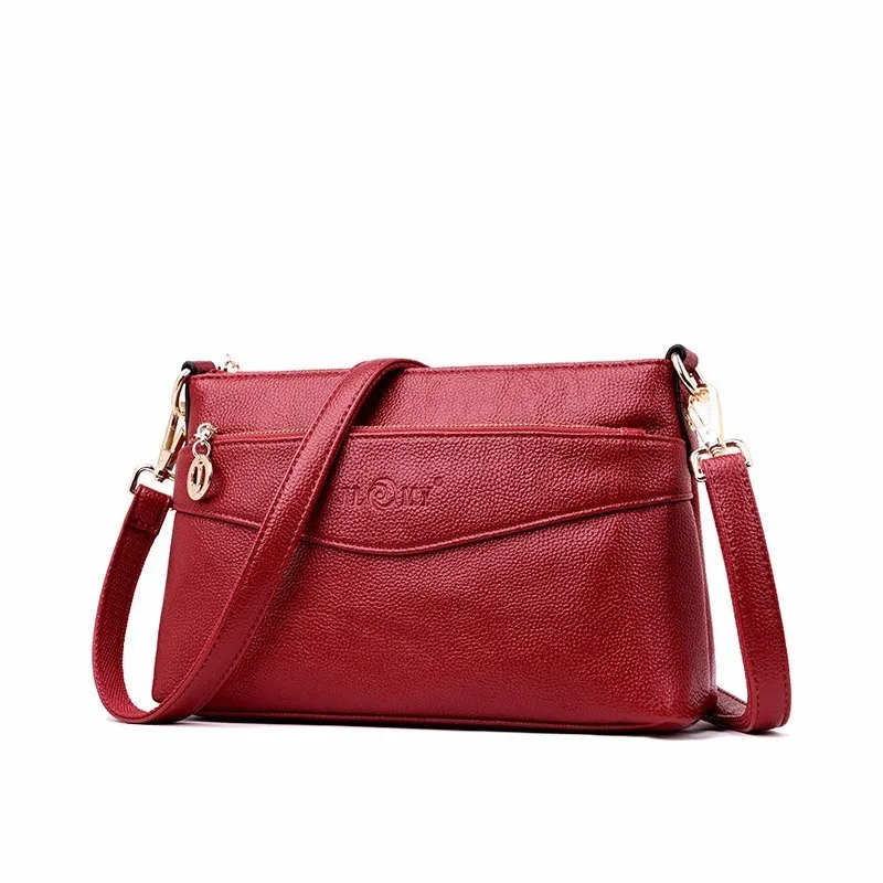 Сумки через плечо для женщин, кожаная сумка на плечо, маленькая сумка с клапаном для девушек, винтажная женская сумка через плечо, новая сумка с клапаном