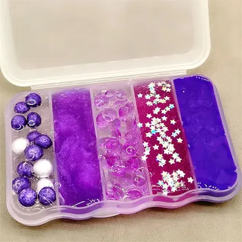 

1PCS 80ml Creative Slime Stress Relief Cotton Slime Slime Kit Clay Mud Lizun Playdough Kids Toy Gift Fluffy Slime Beads