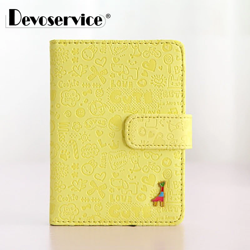 

Mini Cute Cartoon Giraffe Shape Pu Leather Notebook Colored Page Journey Diary Planner Notepad Stationery Office School Supplies