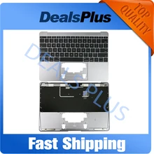 Золотой/серый/серебристый/розовое золото США Topcase Подставка для рук с клавиатурой для Macbook 1" A1534