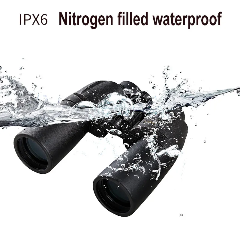 مناظير تلسكوب 10X50 15X50 CIWA منظار ثنائي مقاوم للماء غير للرؤية الليلية المهنية الصيد في الهواء الطلق الرياضية