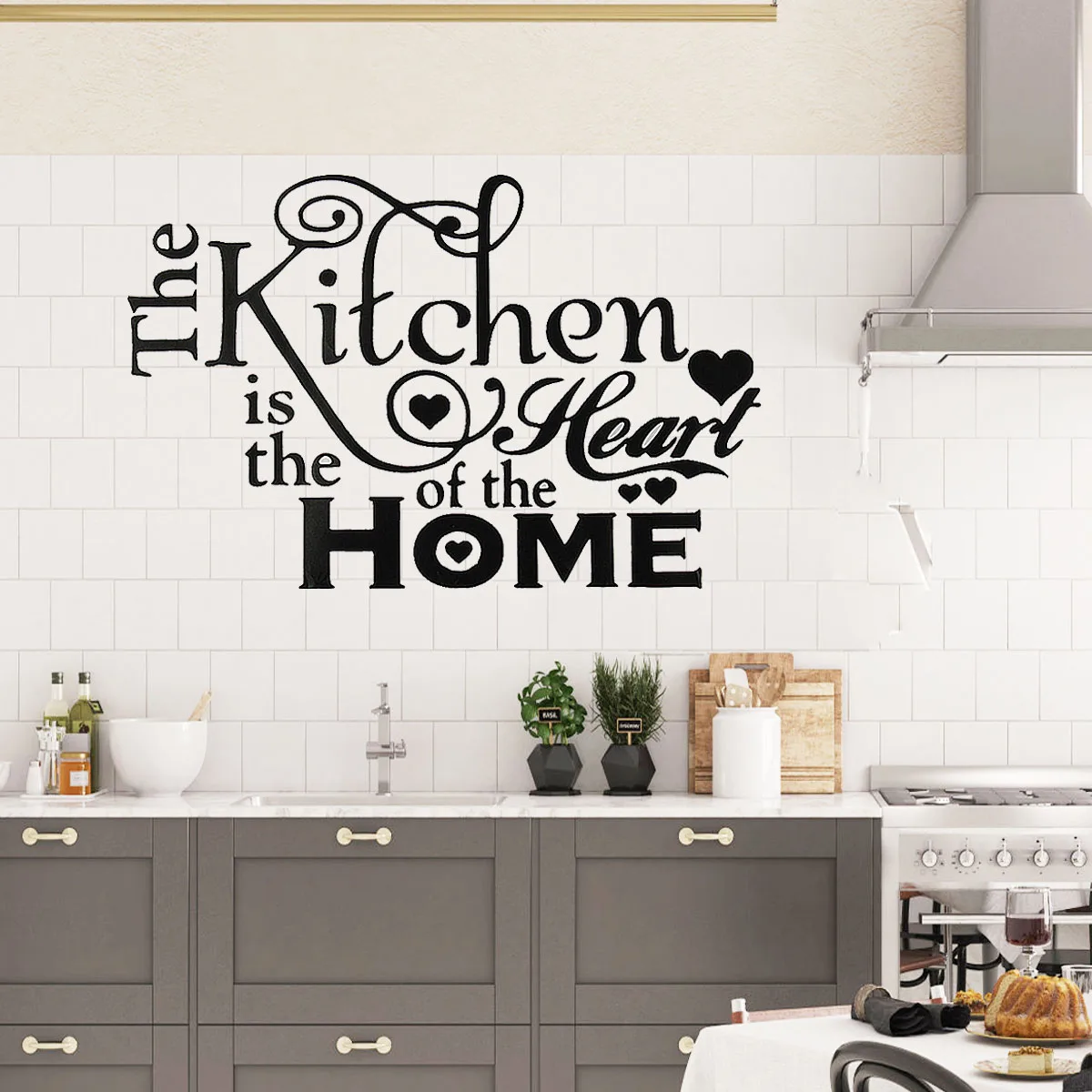 Kitchen Removable Wall Sticker Home Decoration For Bedroom Livingroom Vinyl