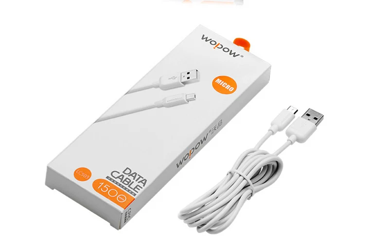 WOPOW 150 см высокопрочный Micro USB кабель для samsung Xiaomi LG 2.0A Быстрая зарядка данных
