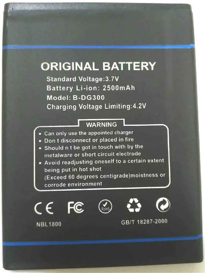 Westrock New 2500mAh B-DG300 Battery for Doogee Dg 300 Phone | Компьютеры и офис