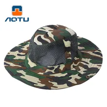 AOTU камуфляжная наружная походная сетка шляпа дышащая Boonie Multicam Nepalese Boonie шляпы Уличная рыбалка шляпы с широкими полями
