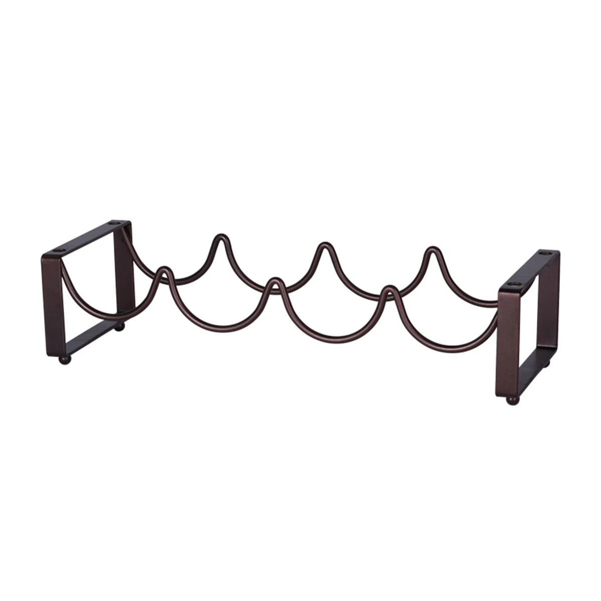 Vintage Retro Strong Creative Wire Wine Rack Bottles Display Stand Storage Holds 4 Home Accessory | Дом и сад