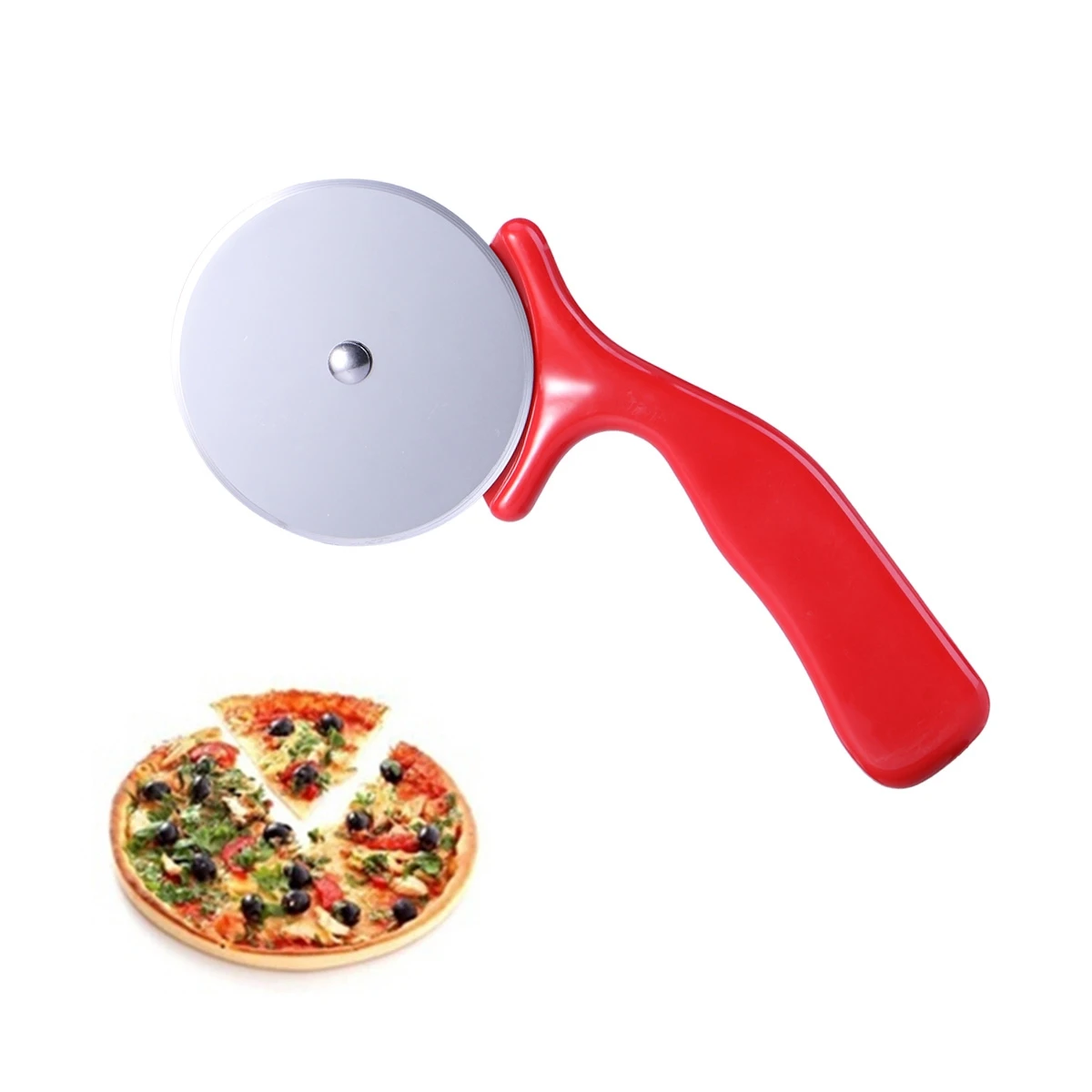 Из нержавеющей стали для пиццы нож для пиццы инструменты для приготовления торта колеса пиццы ножницы подходят для пиццы, тортов, вафель и макаронных печенья
