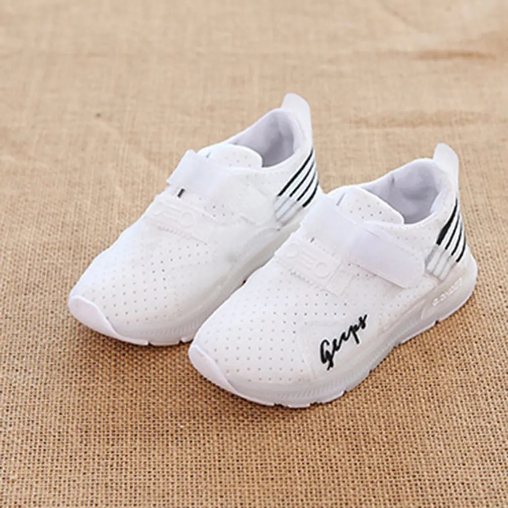 

Spring Led Children Shoes With Light Up Kids Casual Net shoes Boys Girls Sneakers Glowing Shoes 21-25 Size