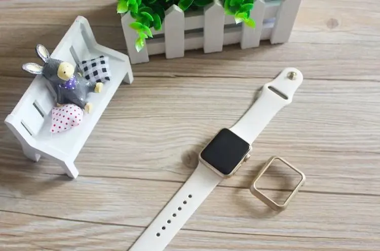 Алюминиевый защитный чехол для Apple Watch Series 1 2 3 38 мм 42 роскошный идеально подходит
