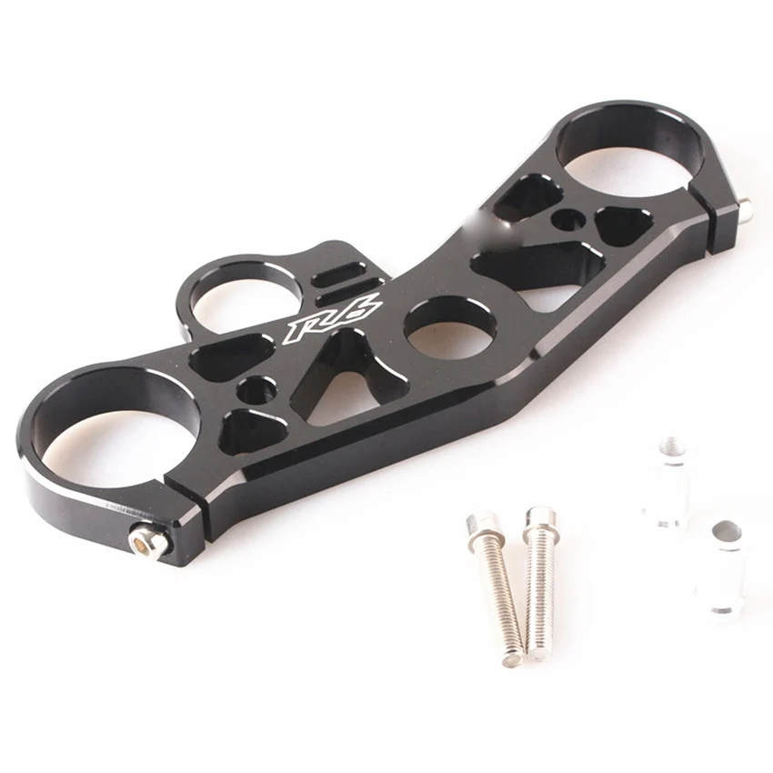 

CNC Front Upper Top Clamp Lowering Triple Tree For Yamaha YZF R6 YZF-R6 2008-2016 09 10 11 12 13 14 15 Black
