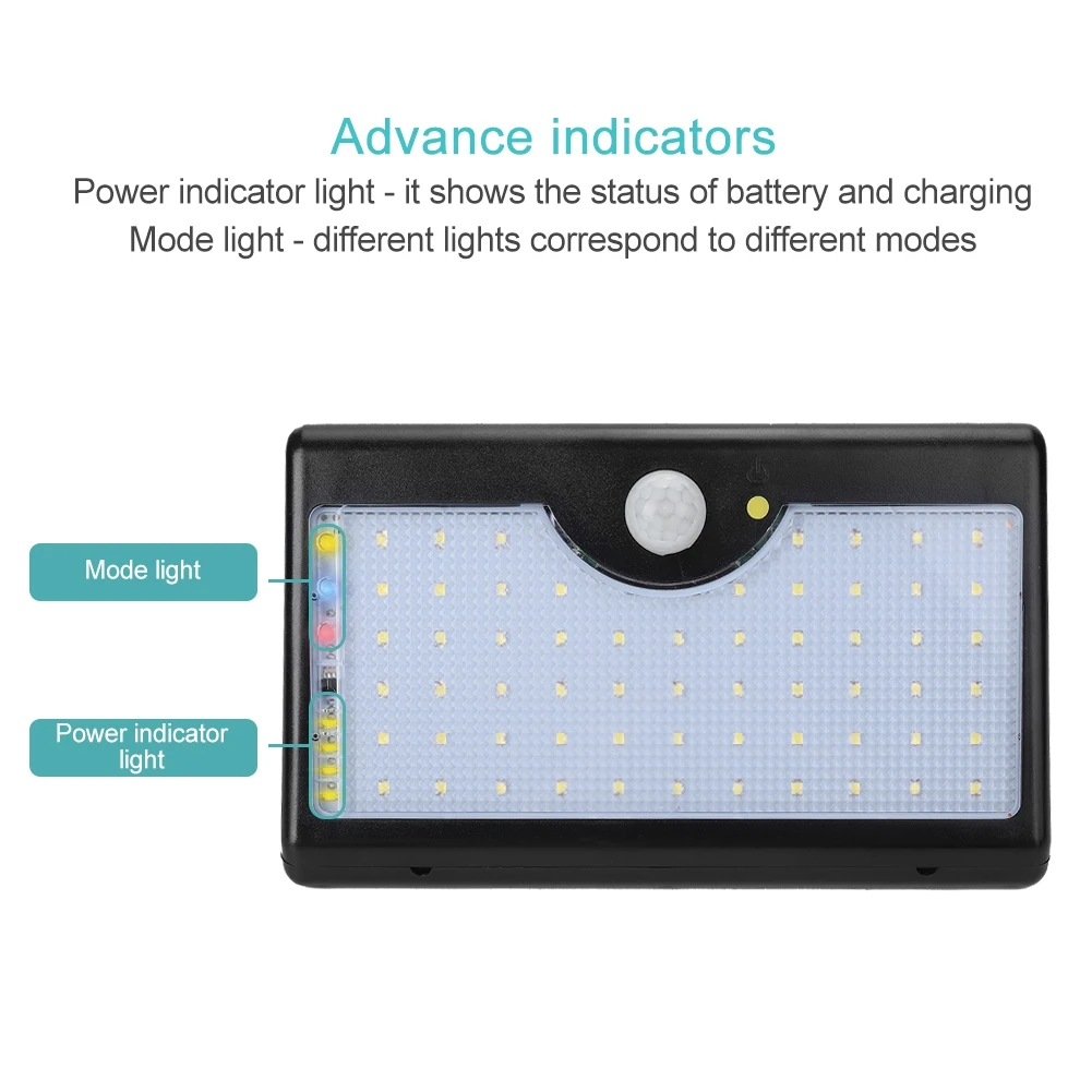 LED Induction Wall Lamp With Remote Control Solar Powered Light For Garden Courtyard