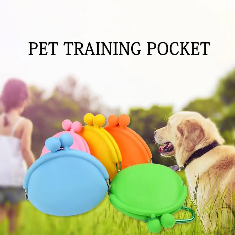 Pet Training Snack Bag Outdoor Portable Pocket Bag With Hanging Buckle Waist Food Bag For Training Dog