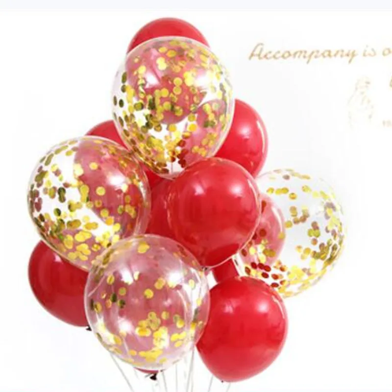 10 шт./лот 1" Рубиновый Красный латексный воздушные шары для вечерние на свадьбу, день рождения, брак украшения украшения Globos поставки