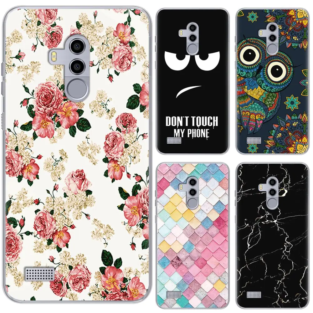 الملونة نمط لينة جراب هاتف ل Leagoo T8S 5.5 بوصة لطيف الكرتون رسمت TPU غطاء سيليكون الملونة نمط لينة جراب هاتف ل Leagoo T8S 5.5 بوصة لطيف الكرتون رسمت TPU غطاء سيليكون