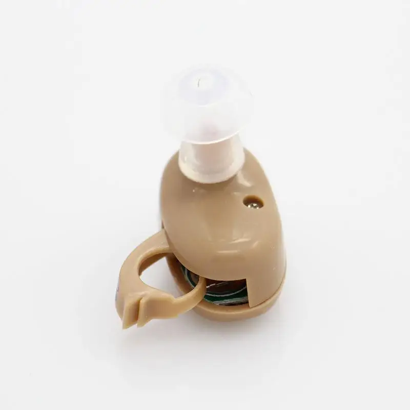 Ear Hearing Aid Mini Device Volume Adjustable Sound Voice Amplifier Enhancement Hear Clear for the Elder Deaf Aids Care