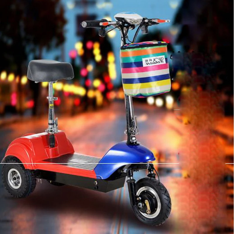Cheap 261005/Adult mini folding electric scooter / ladies battery car / two wheel scooter/Anti-skid handle/Mini electric car / 2