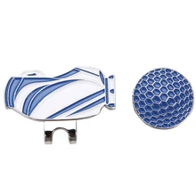 Зажим для шляпы для гольфа-магнитный маркер мяча для гольфа