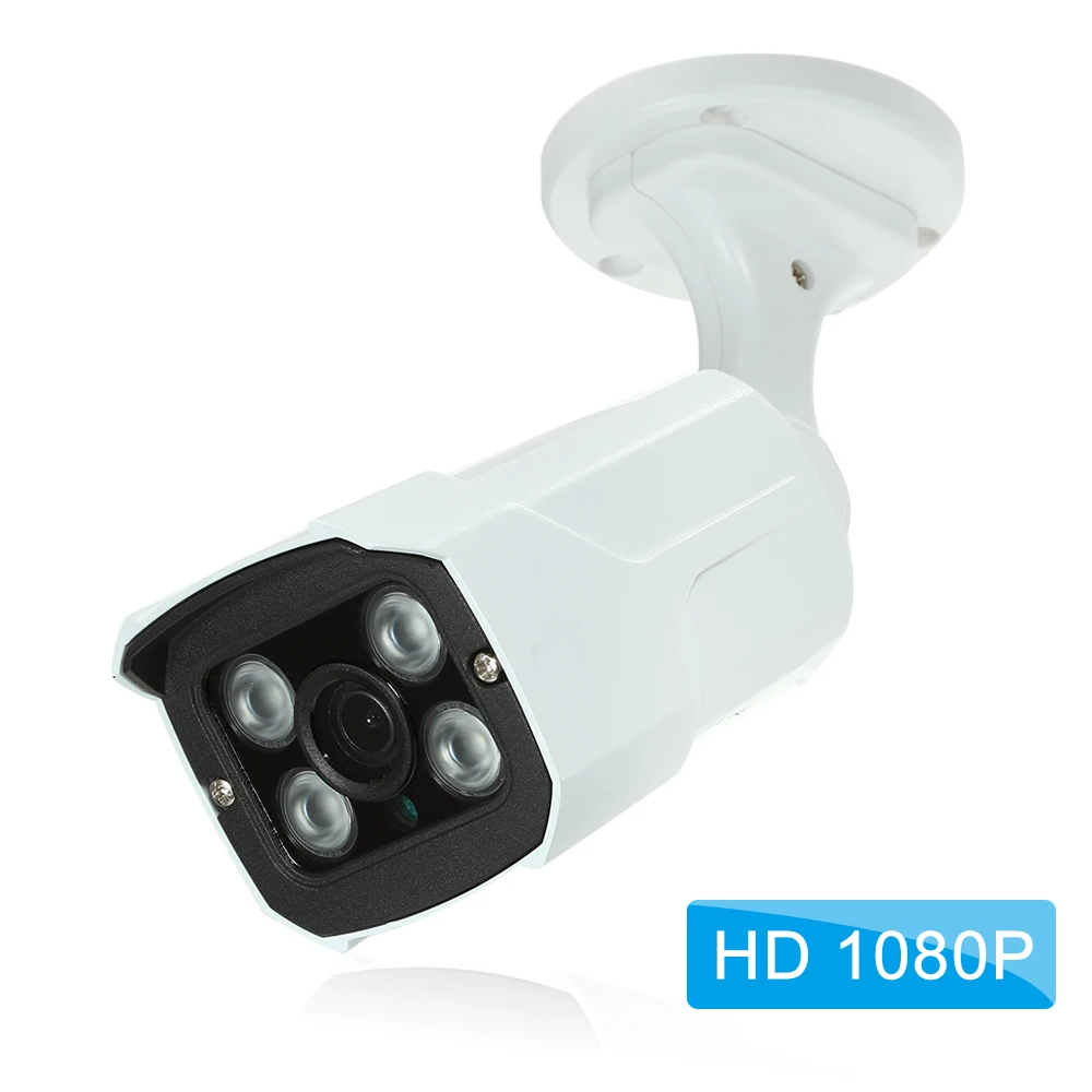 1080P HD POE IP камера 2.0MP 3 6 мм 4 шт. ИК лампы опционально P2P ночное видение IR CUT