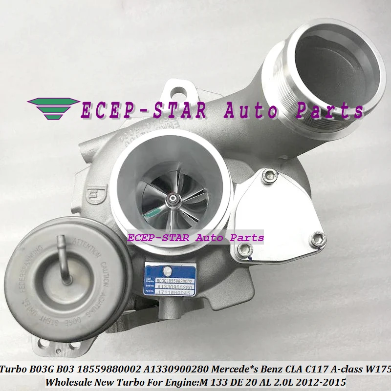 Турбо B03G B03 18559880002 18559700002 A1330900280 для Mercede * s Benz CLA C117 A class W175 M 133 DE 20 AL 2.0L 12