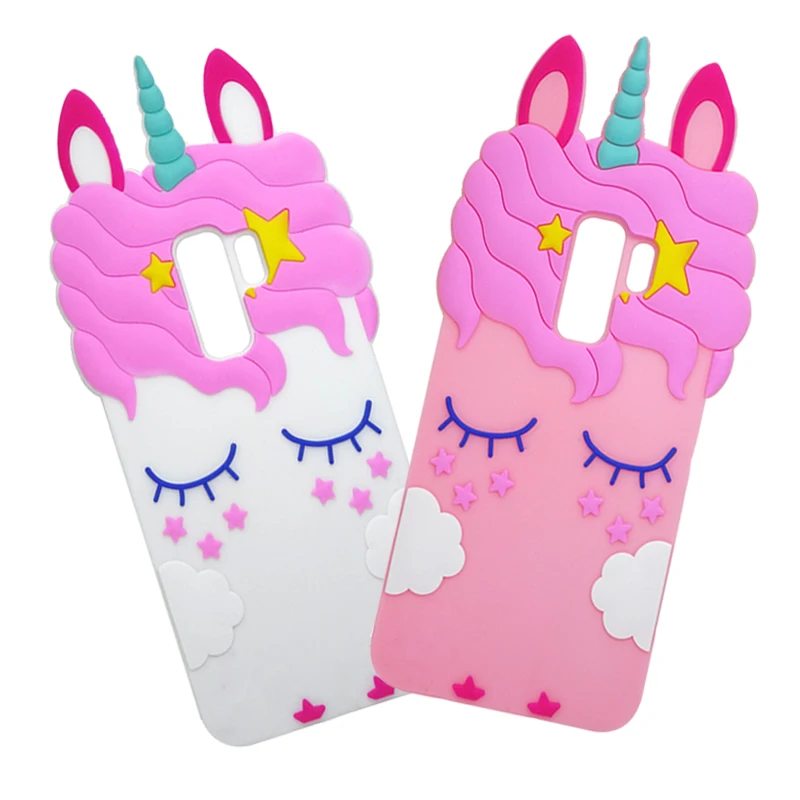 

SUYACS Cute Cartoon Eyelash Horse Case For iPhone X XS Max XR 6 6S 7 8 Plus Hot Full Body Soft Silicone Phone Back Cover Gifts