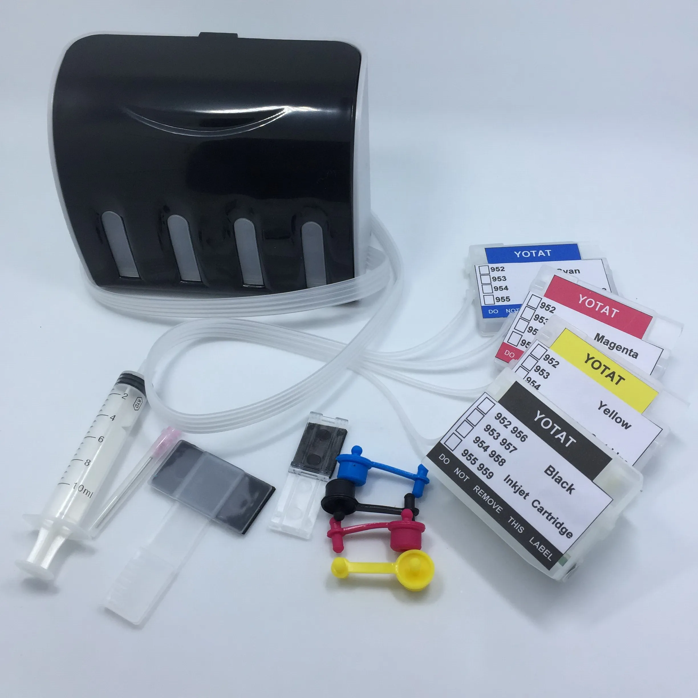 YOTAT (Kein chip) CISS Für HP 952 HP 953 HP 954 955 Tinte Patrone für HP953 HP954 Officejet Pro 8730 8740 8735 8715 8720 drucker Kaufen