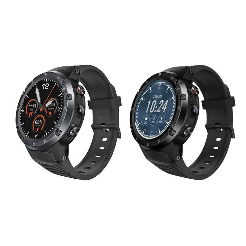 

Zeblaze THOR 4 Plus Flagship 4G LTE SmartWatch Phone Android 7.1 MTK6739 QuadCore 1GB+16GB 5.0MP 580mAh GPS Smat Watch Men Women