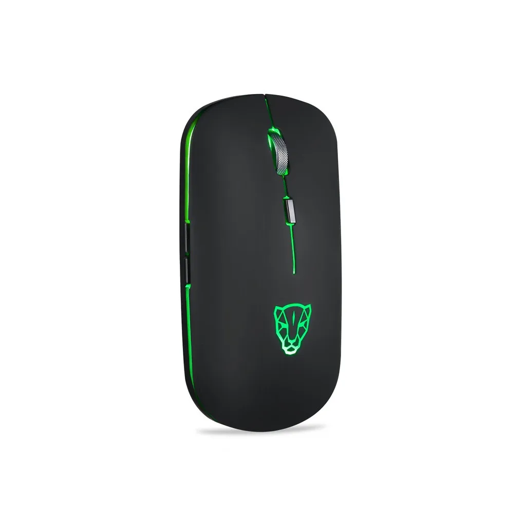 PPYY NEW Motospeed Bg60 Беспроводная компьютерная Bluetooth светодиодная мышь 6 кнопок 2400