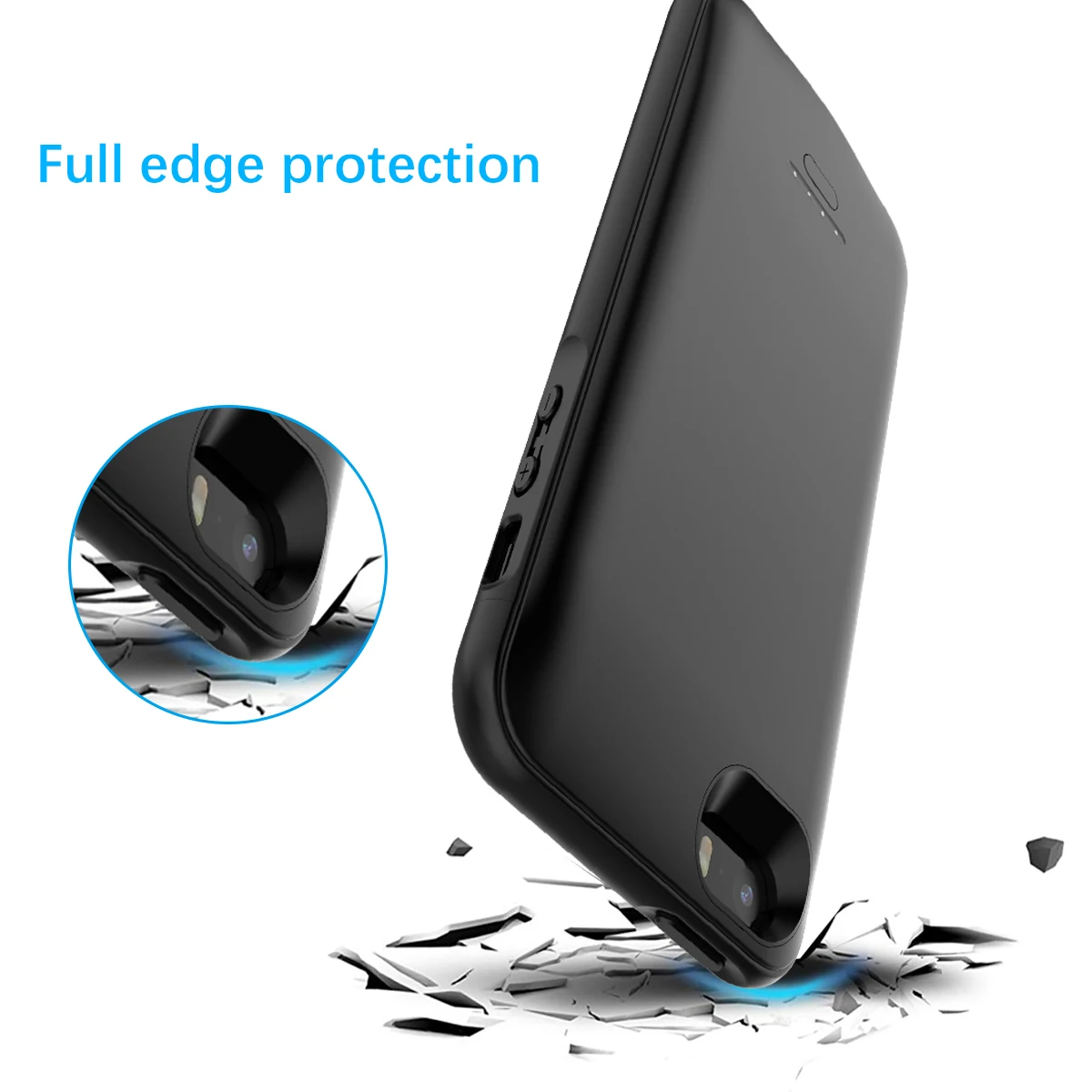 Чехол для зарядного устройства iPhone 6 6s XS Max XR 4000 мАч внешний аккумулятор чехол