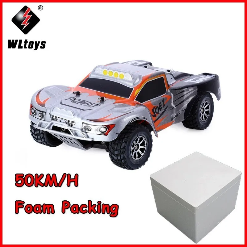 WLtoys RC Car A969 1/18 Scale Toy 2.4G 4WD 4CH 50km/h High Speed RC Drift Short Course Long Distance Control 4 wheel Drive Car