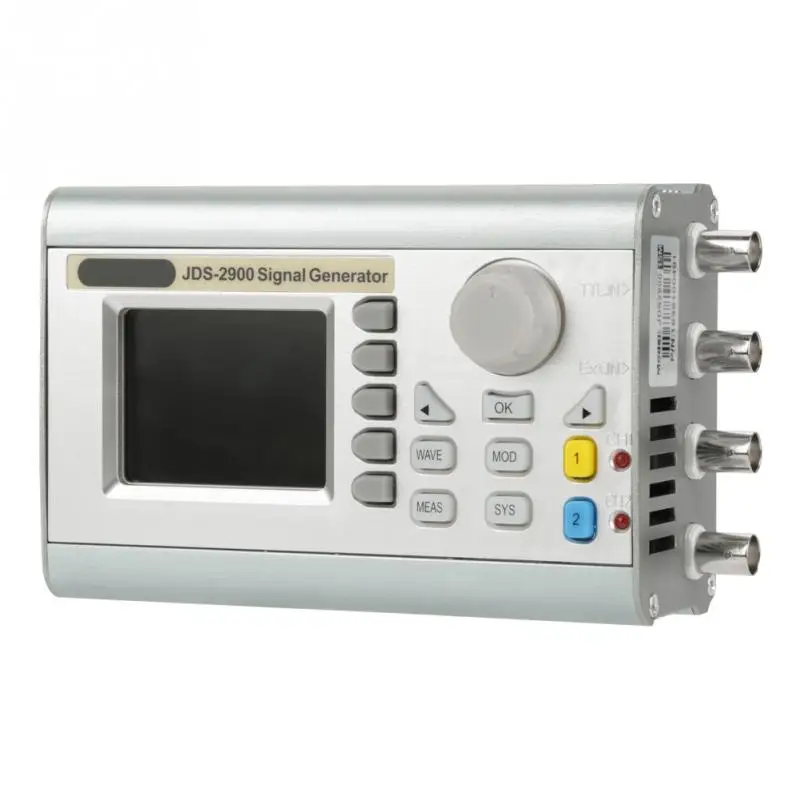 Портативный двухканальный генератор DDS сигналов JDS2900 счетчик цифровое