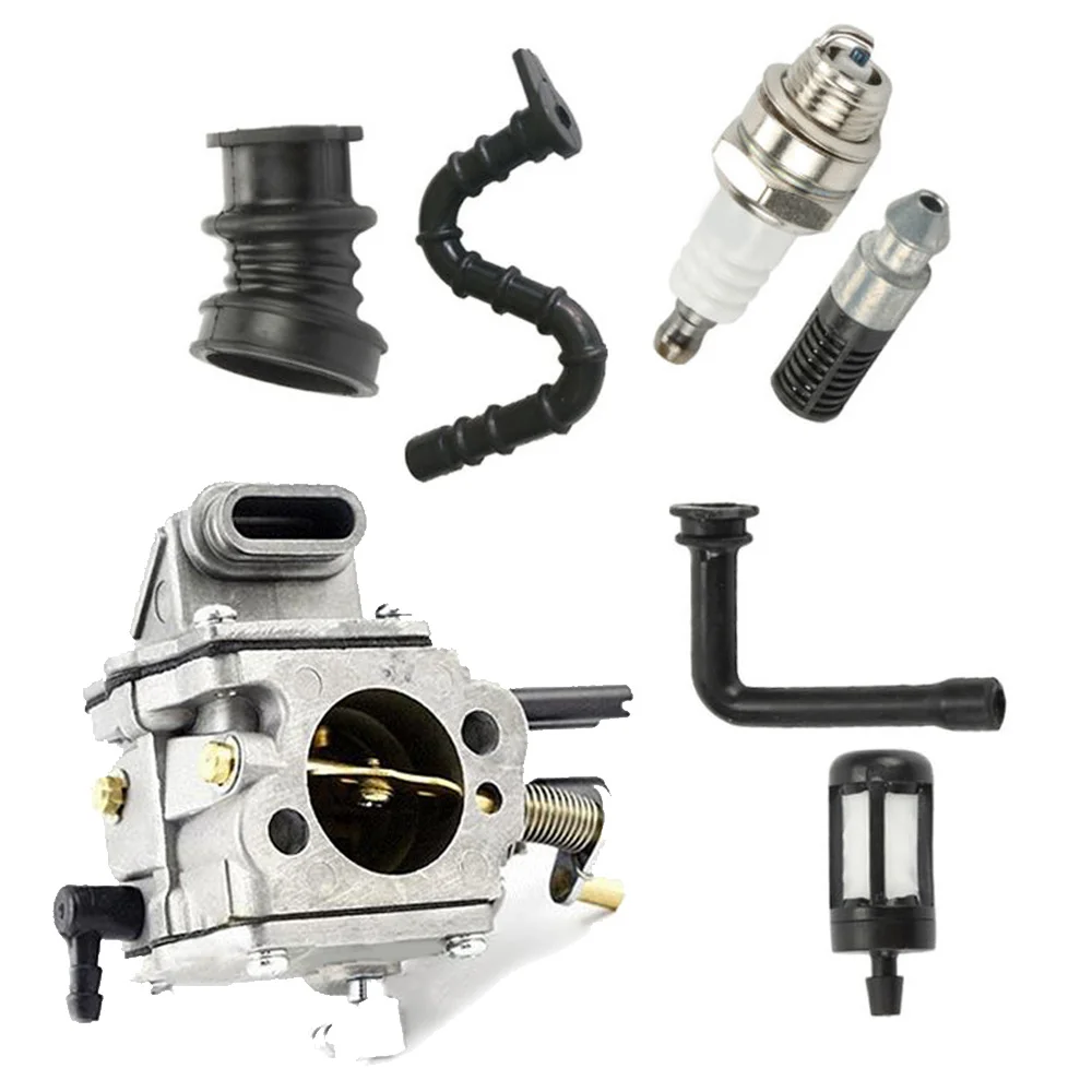 Карбюратор Carb Свеча зажигания для Stihl MS660/650/066/064/065 WJ 67/WJ 76 бензопила|Детали
