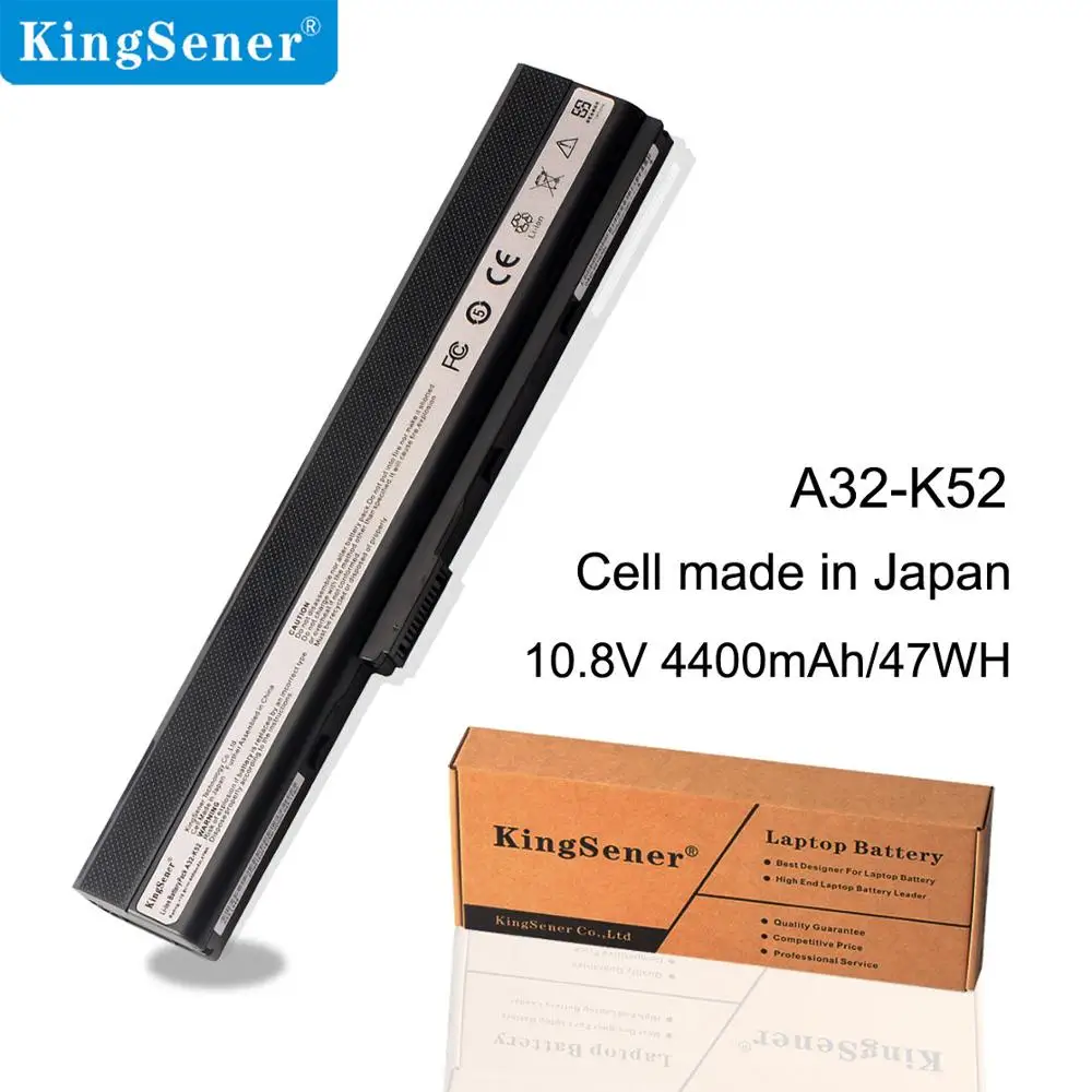 Kingsener Laptop Battery for Asus A31-K52 A41-K52 A32-K52 A42-K52 A52 A52F A52J K42 K42F K42J K52 K52J K52JC K52JE X52F X52J