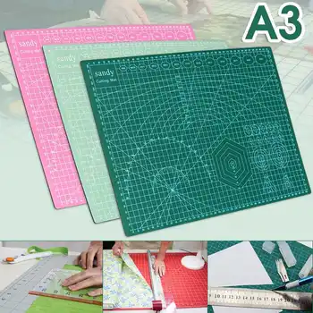 

A3 Grid Lines CuttCraft Mat Board Self Healing Non Slip Printed Scale Plate Knife Quality Cutting Scrapbooking Office Rated
