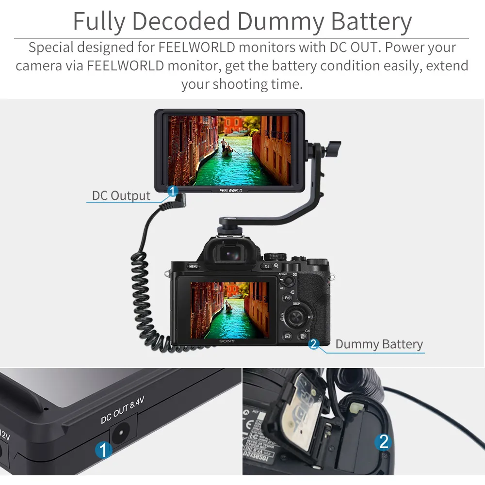 Аккумуляторная батарея Feelworld NP FW50 для камеры Sony A7 A7S A7R A6500|Аксессуары фотостудии| |