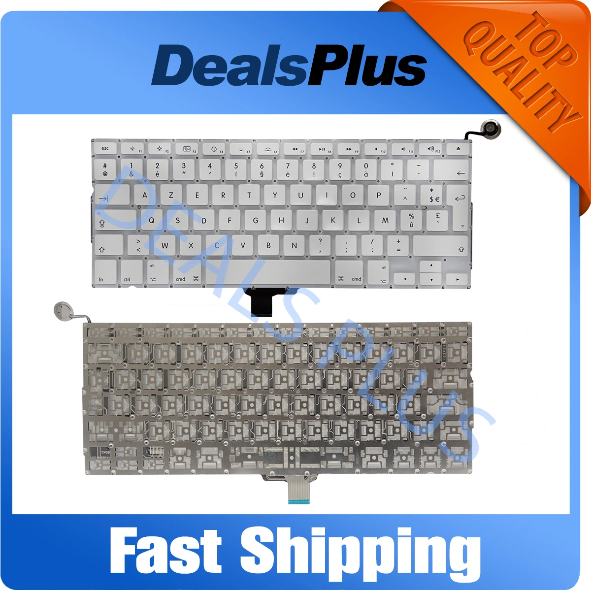 

New A1342 FR France French Keyboard For Macbook 13.3" A1342 MC207 MC516 2009 2010 French AZERTY Keyboard